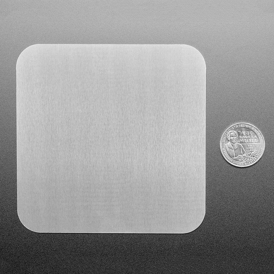 Aluminum PCB Coaster with Adafruit Logo by Adafruit - The Pi Hut