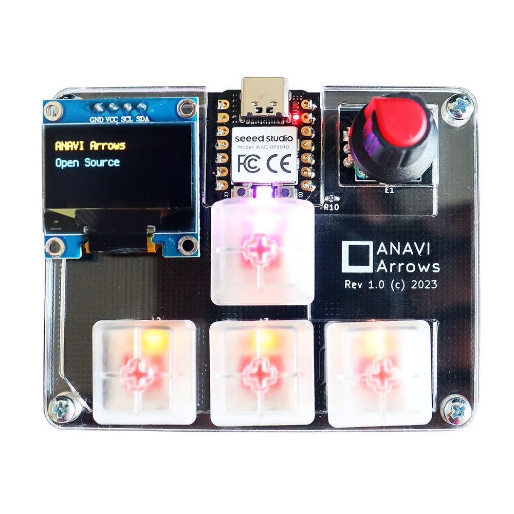 Anavi Arrows Macro Pad by Anavi Technology - The Pi Hut