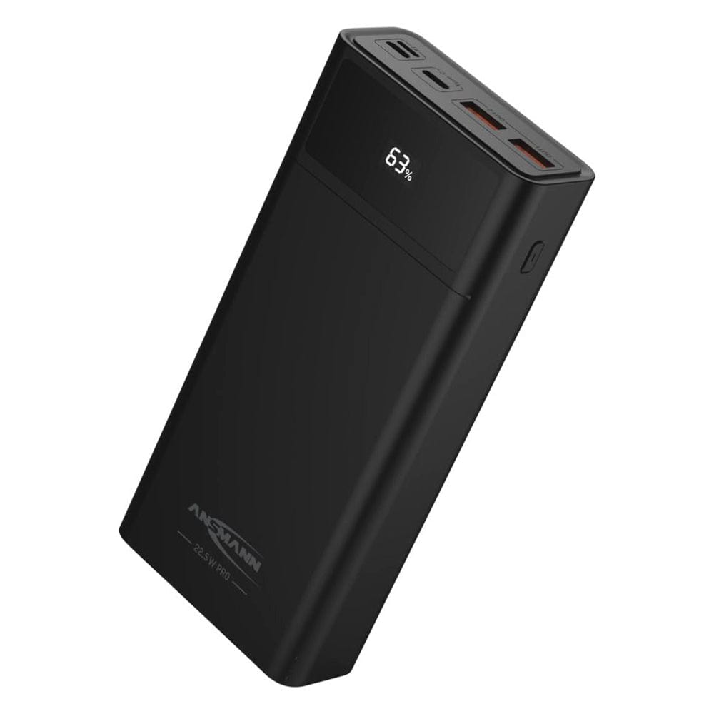 ANSMANN 24,000mAh 22.5W PD Power Bank by ANSMANN - The Pi Hut
