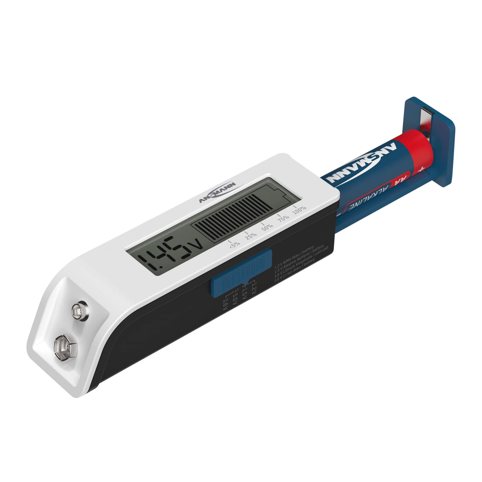 ANSMANN Comfort Check Universal Battery Tester by ANSMANN - The Pi Hut
