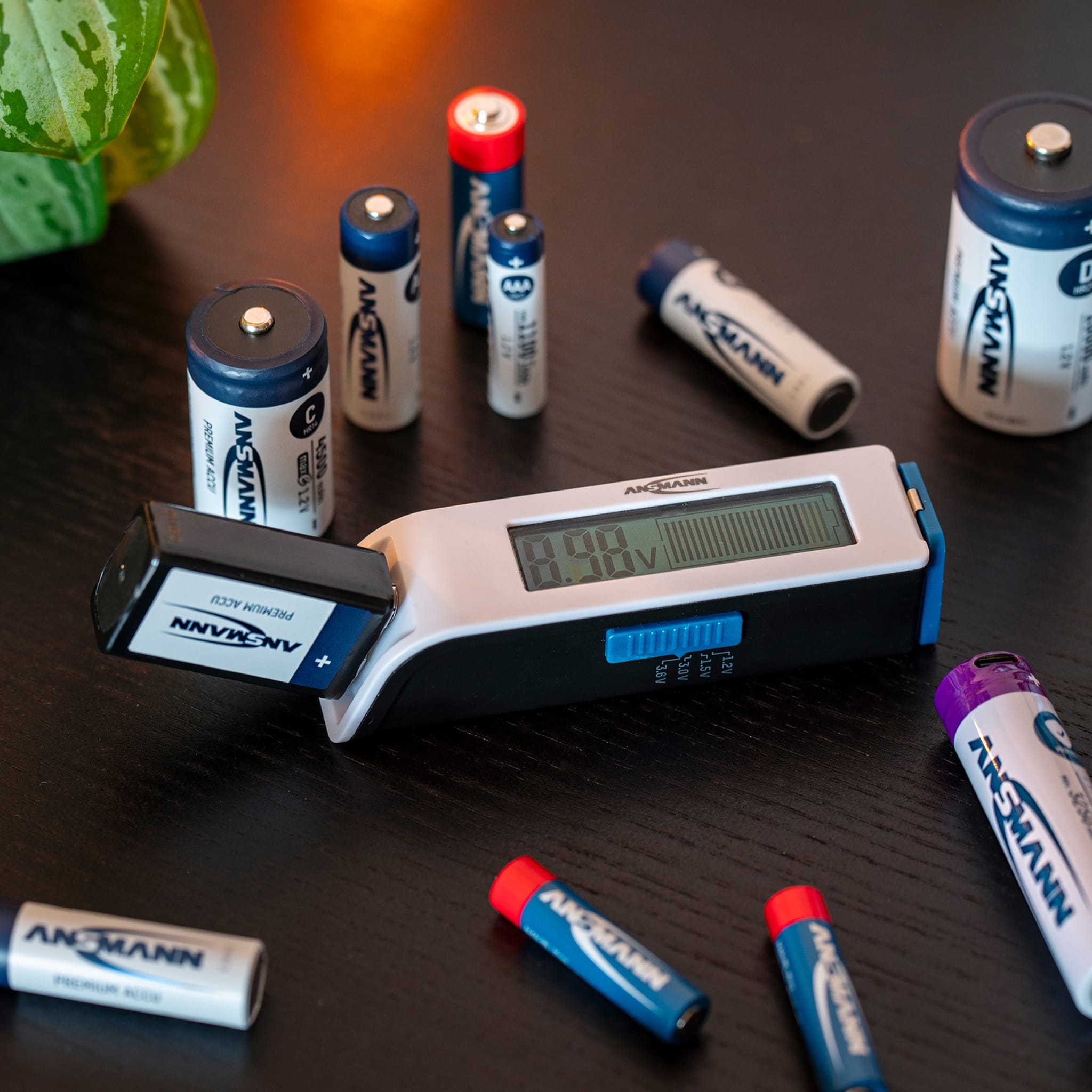 ANSMANN Comfort Check Universal Battery Tester by ANSMANN - The Pi Hut