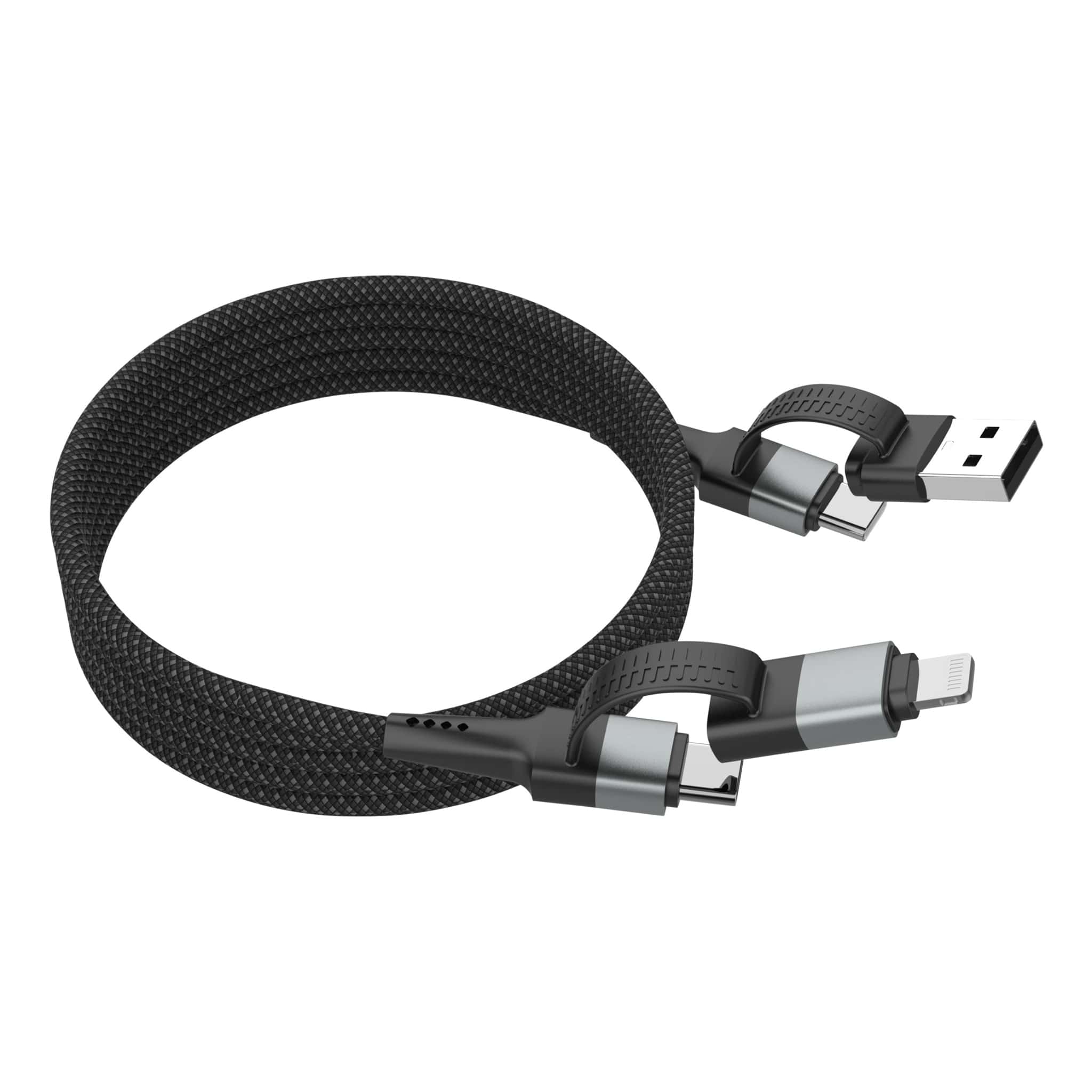 ANSMANN Magnetic 4-in-1 Charging Cable by ANSMANN - The Pi Hut