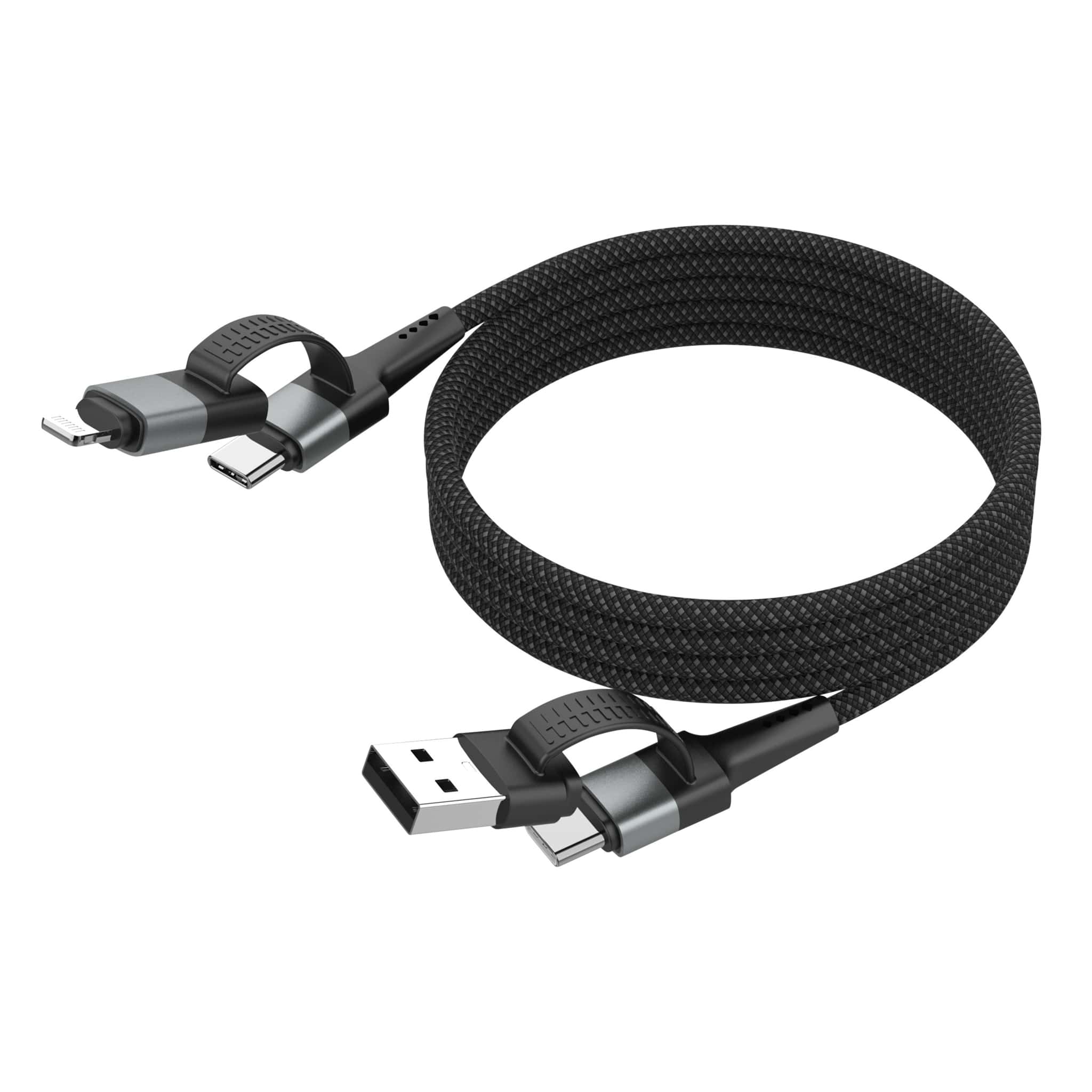 ANSMANN Magnetic 4-in-1 Charging Cable by ANSMANN - The Pi Hut