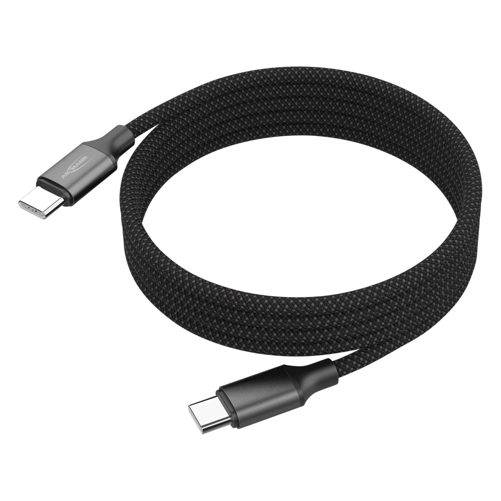 ANSMANN Magnetic USB-C to USB-C Cable - 120cm by ANSMANN - The Pi Hut