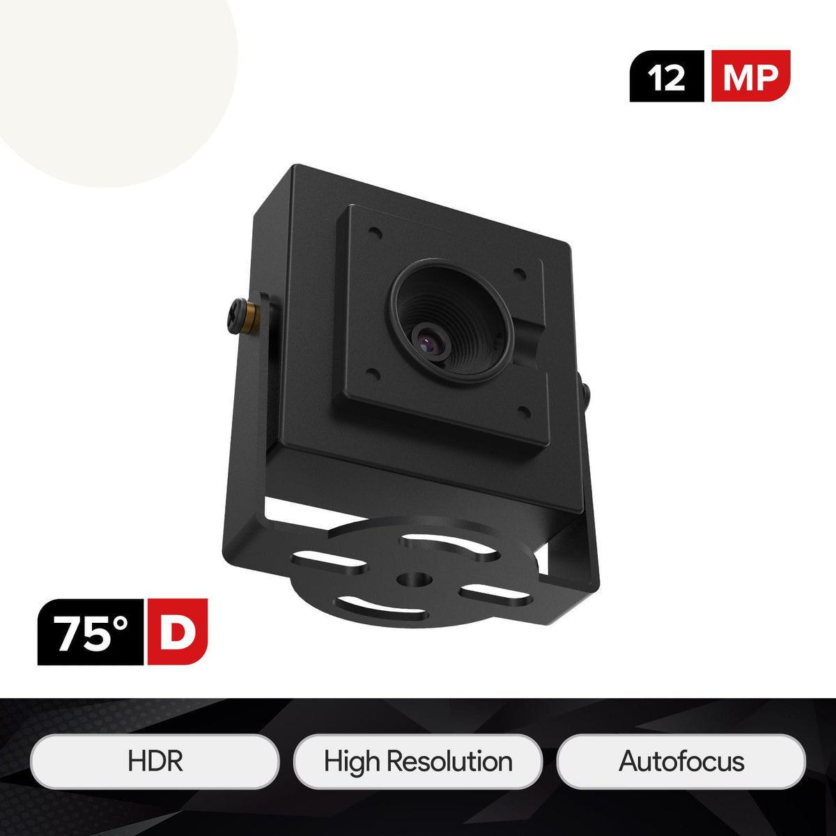 Arducam 12MP IMX708 USB UVC Fixed-Focus Camera Module with Microphone by Arducam - The Pi Hut