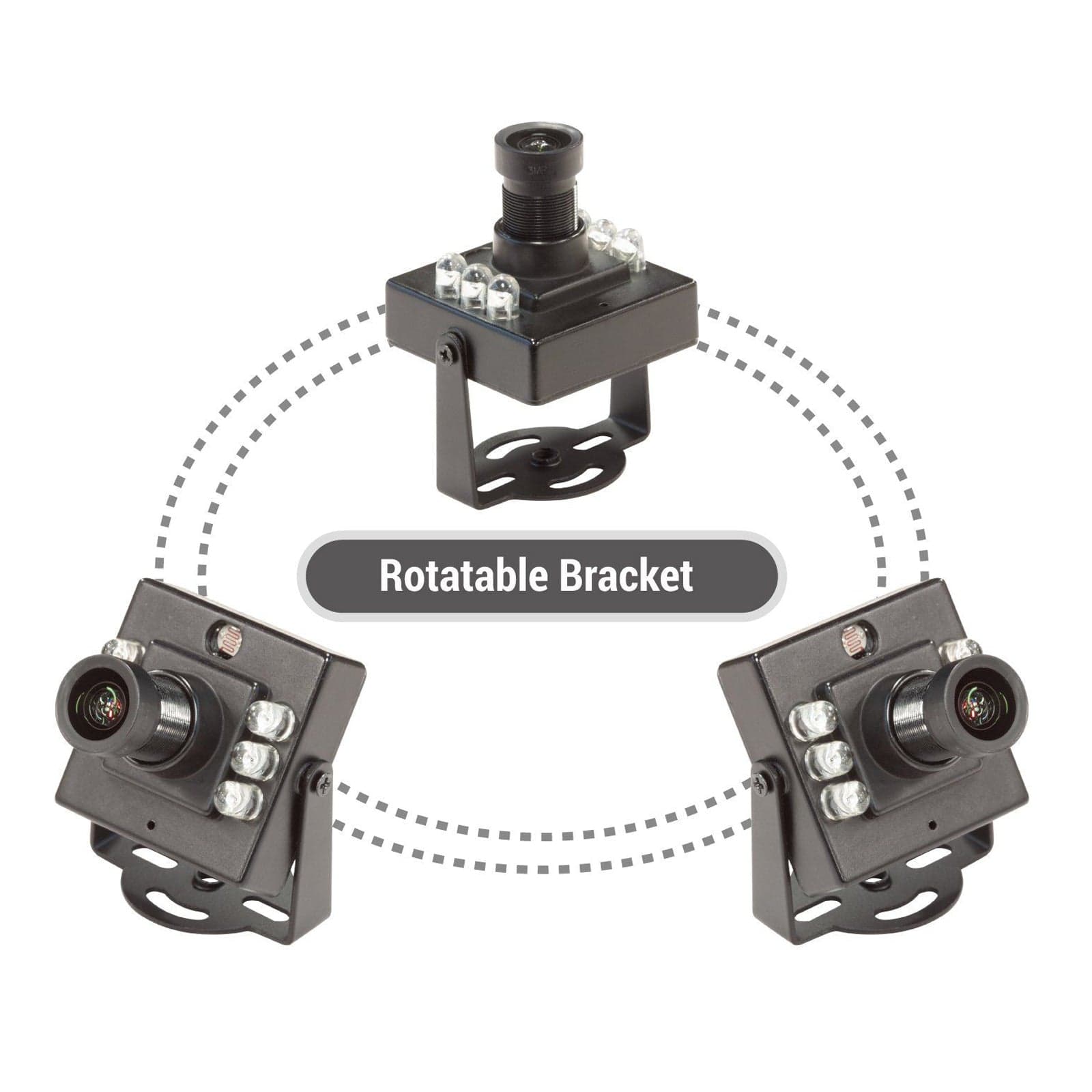 Arducam 2MP IMX462 Day/IR Night Vision USB UVC Camera with Metal Case by Arducam - The Pi Hut