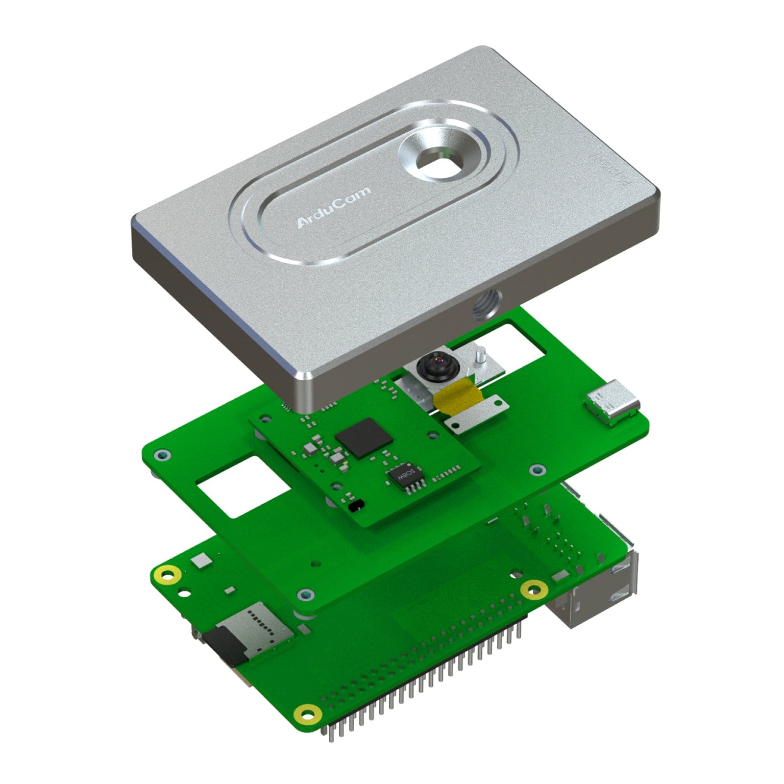 Arducam PiNSIGHT - 12MP Vision AI Mate for Raspberry Pi by Arducam - The Pi Hut