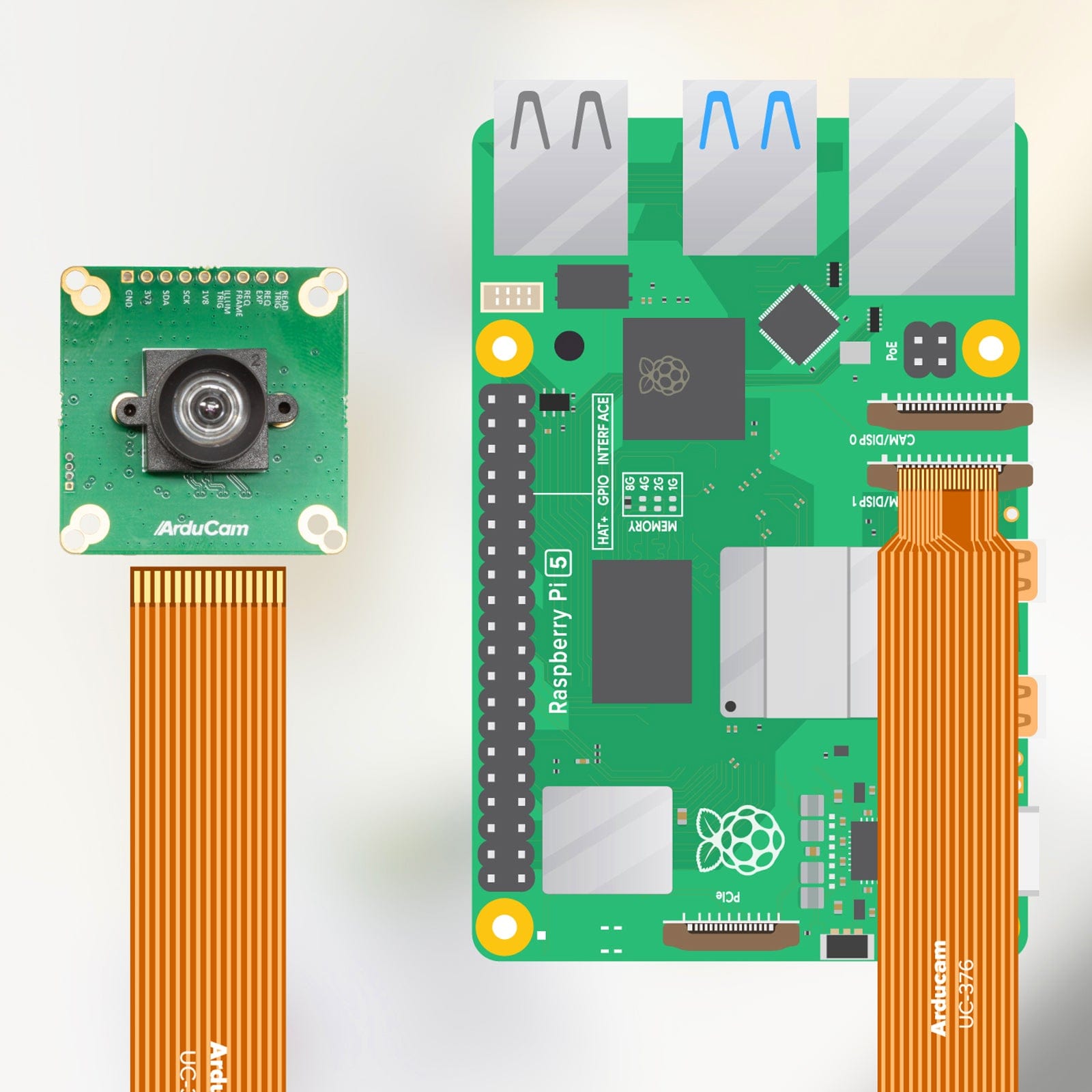 Arducam PiVariety Mira220 2.2MP Camera Module for Raspberry Pi by Arducam - The Pi Hut