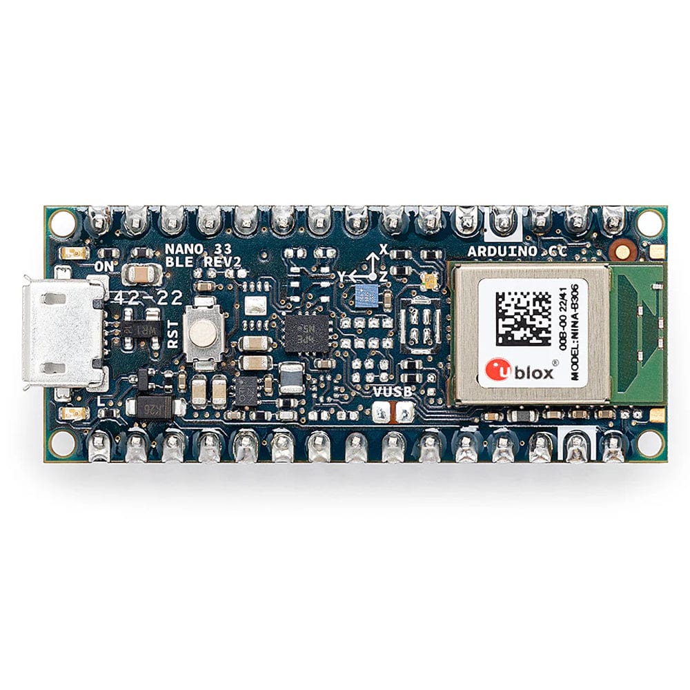 Arduino Nano 33 BLE Rev2 (with headers) by Arduino - The Pi Hut