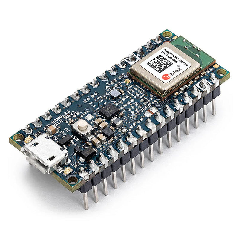 Arduino Nano 33 BLE Rev2 (with headers)