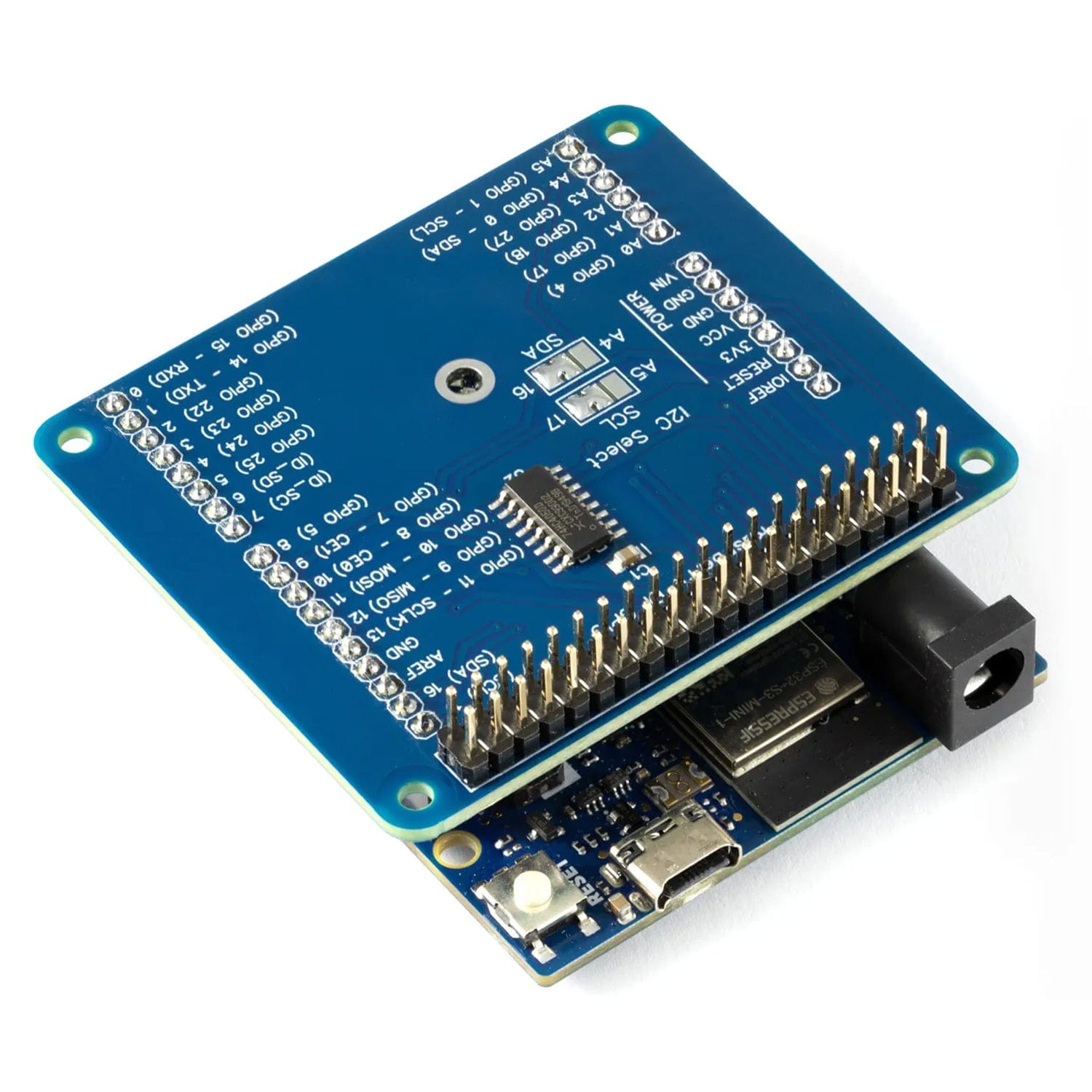 Arduino Uno to Raspberry Pi Adapter by ABelectronics - The Pi Hut