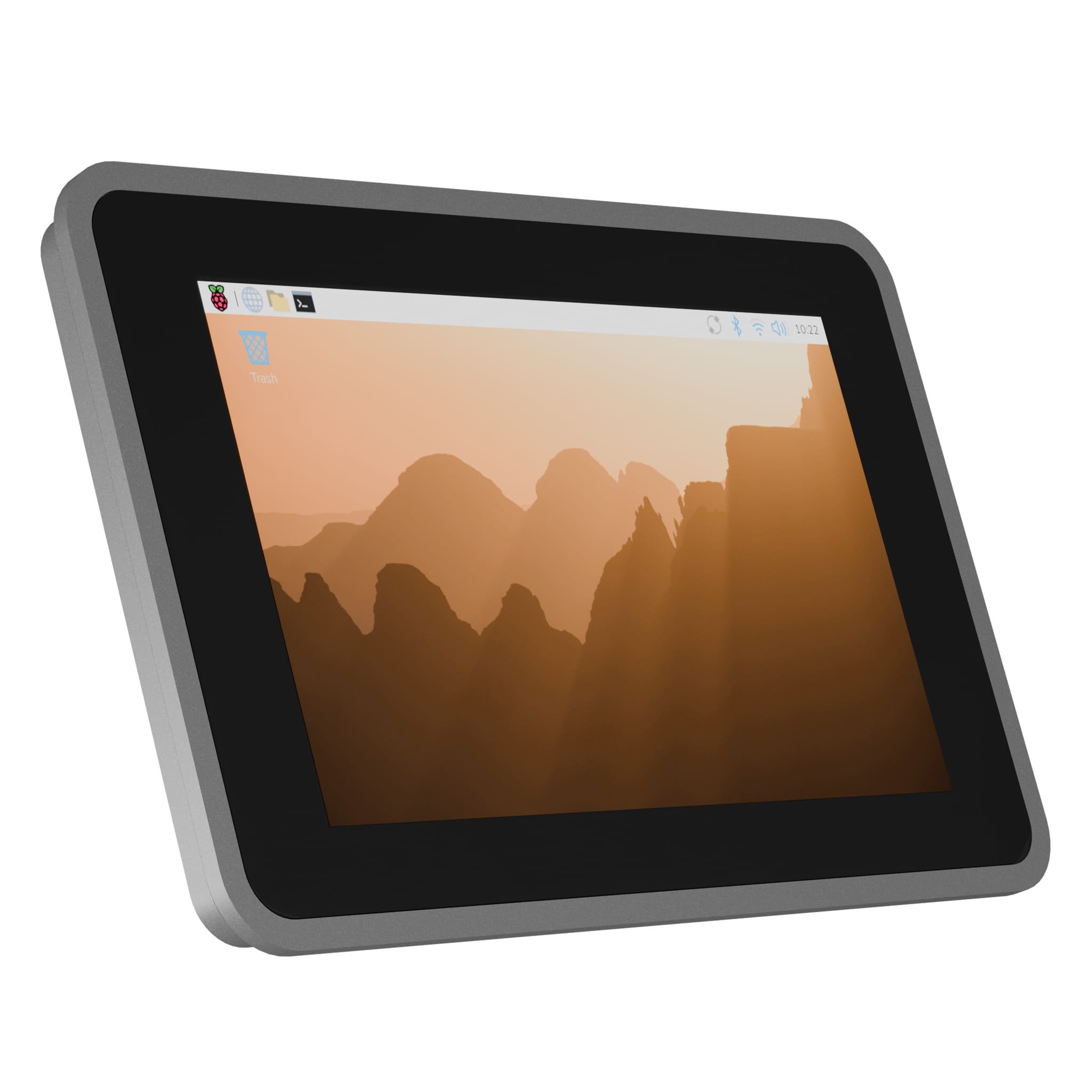 Argon Industria HMI 7C - Enclosure for 7" Touch Display 2 by Argon40 - The Pi Hut