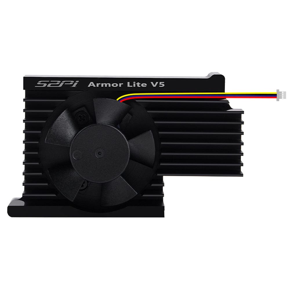 Armour Lite V5 Heatsink for Raspberry Pi 5 by 52Pi - The Pi Hut