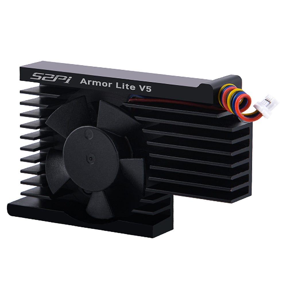Armour Lite V5 Heatsink for Raspberry Pi 5 by 52Pi - The Pi Hut