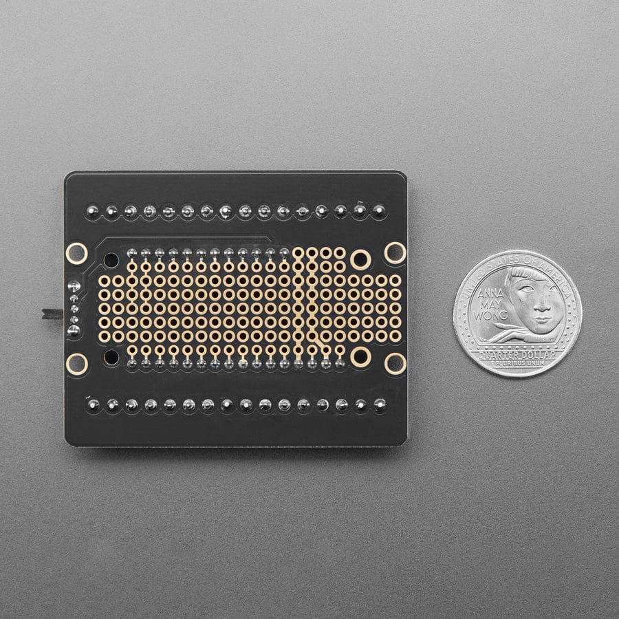 Assembled Terminal Block Breakout FeatherWing for all Feathers by Adafruit - The Pi Hut