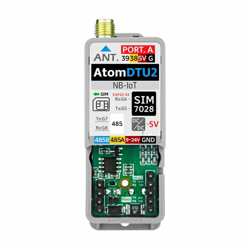ATOM DTU NB-IoT2 Kit Global Version (SIM7028) - The Pi Hut