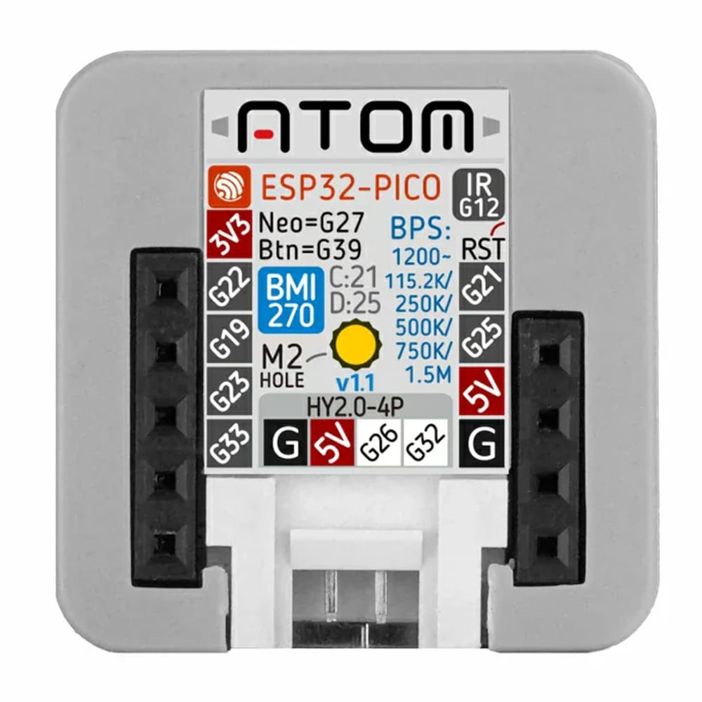 ATOM Matrix ESP32 Dev Kit v1.1 by M5Stack - The Pi Hut