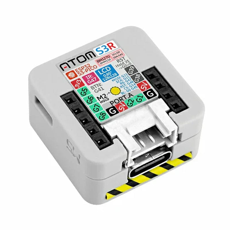 ATOM S3R Development Kit with 0.85" Display (8MB PSRAM) by M5Stack - The Pi Hut