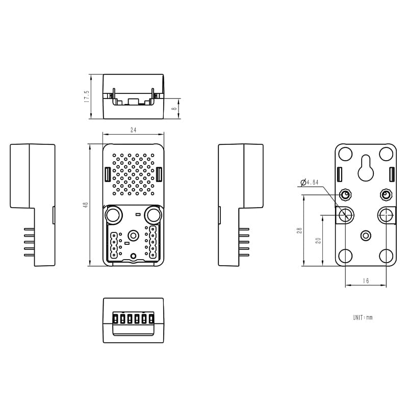 ATOMIC CANBus Base (CA-IS3050G) by M5Stack - The Pi Hut