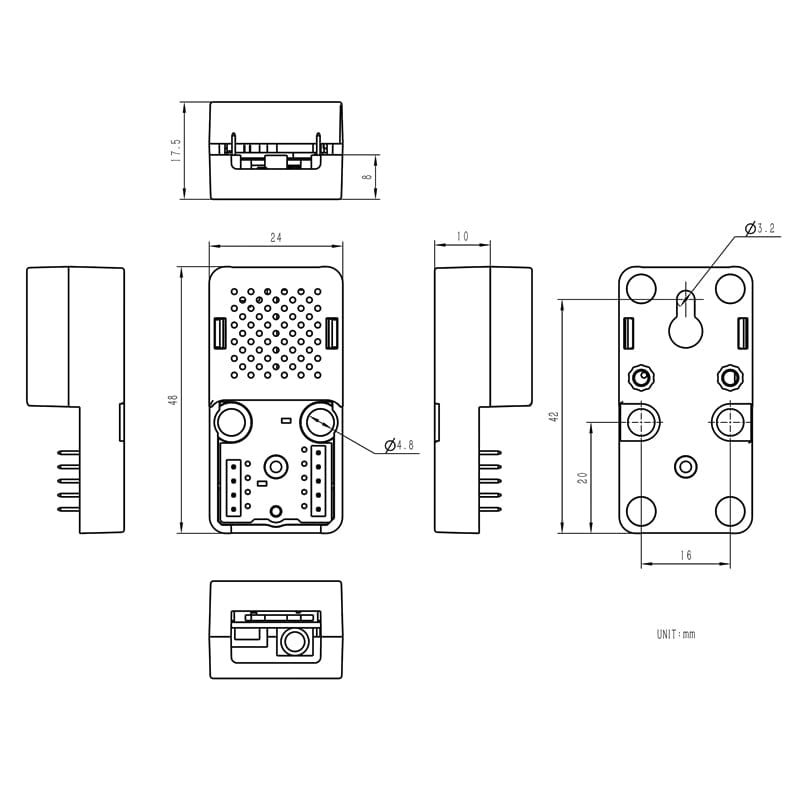 ATOMIC Speaker Base (NS4168) by M5Stack - The Pi Hut
