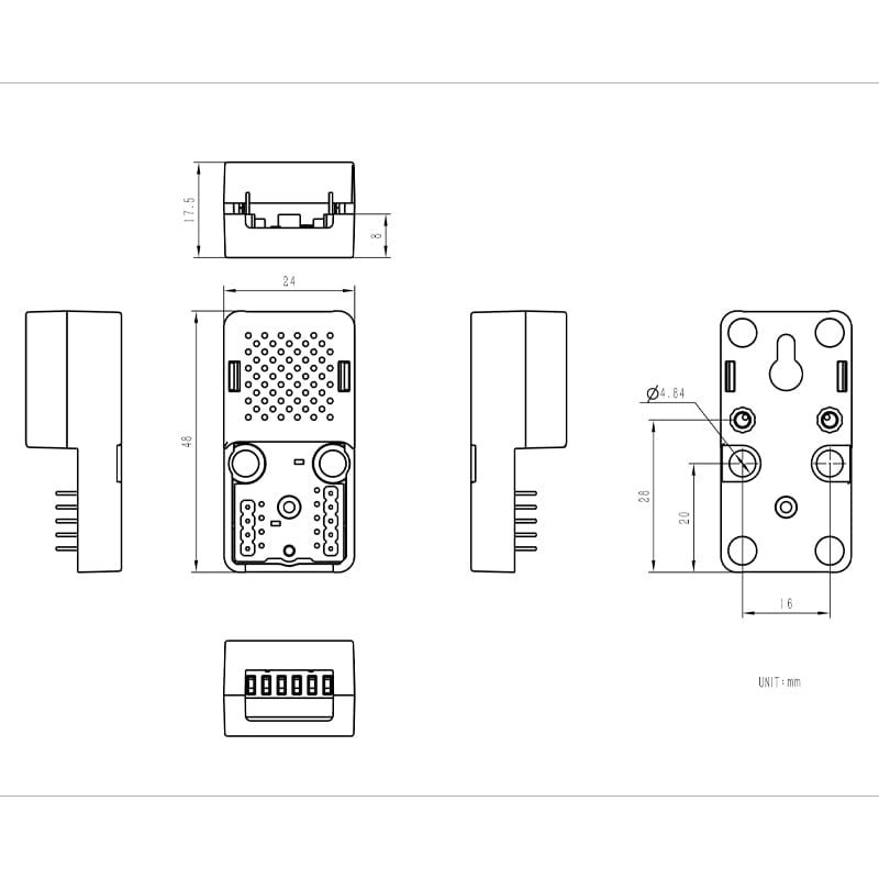 ATOMIC TF-Card Reader by M5Stack - The Pi Hut