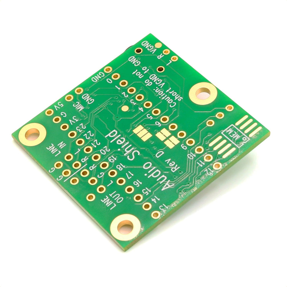 Audio Adapter Board for Teensy 4.0 (Rev D) by PJRC - The Pi Hut