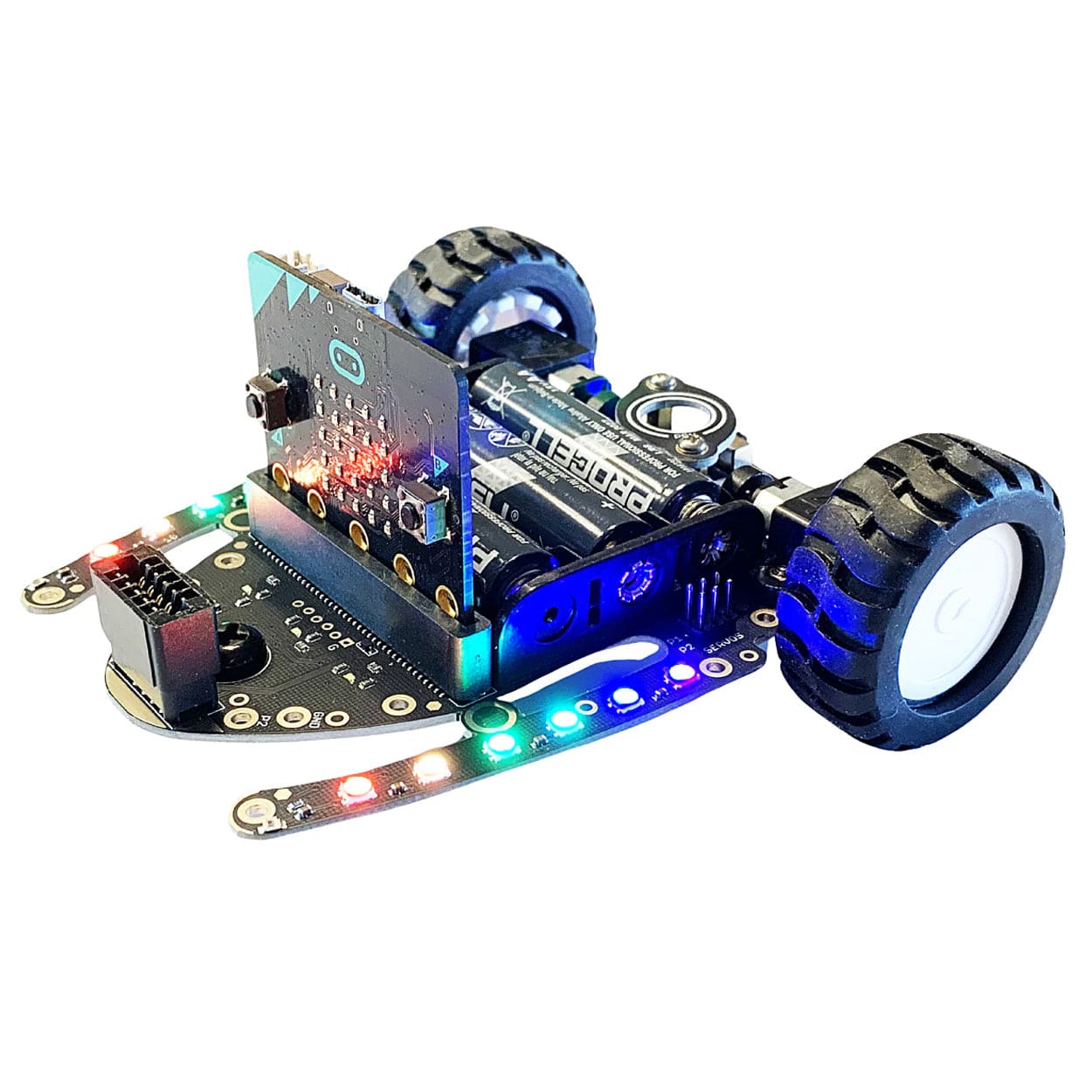 BitBot PRO Intelligent Robot for micro:bit by 4tronix - The Pi Hut