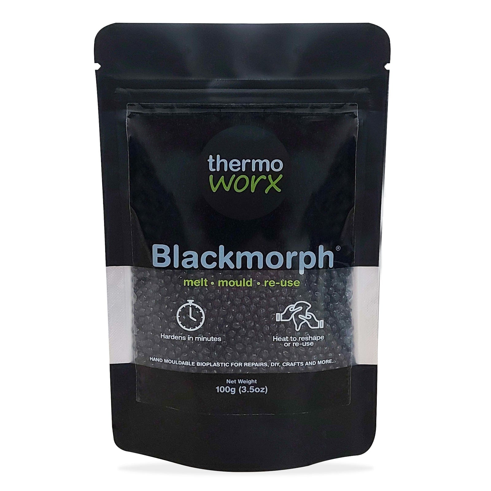 Blackmorph Reusable Thermoplastic by Thermoworx - The Pi Hut