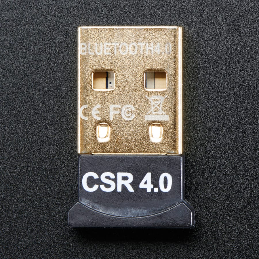 Bluetooth 4.0 USB Module (v2.1 Back-Compatible) by Adafruit - The Pi Hut