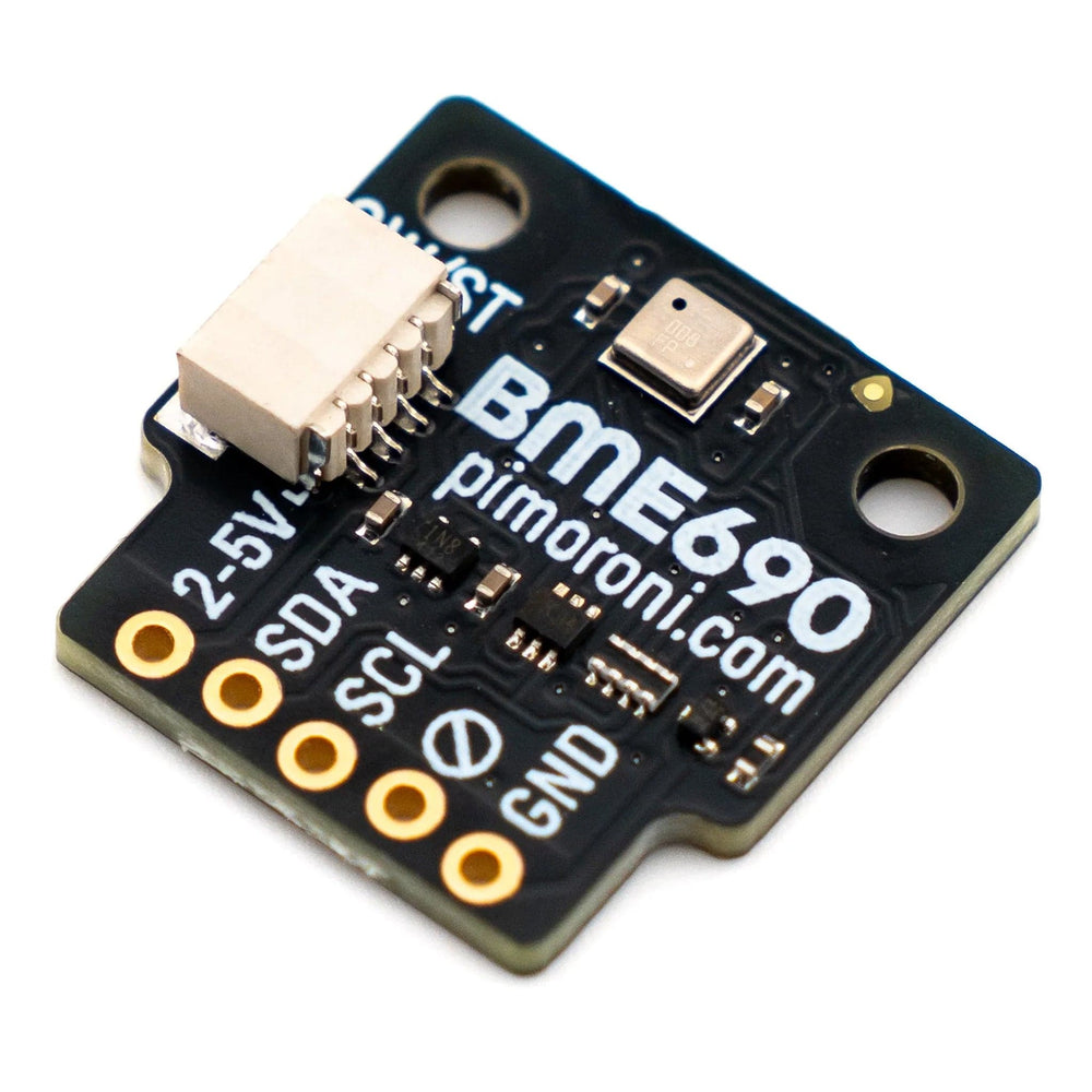 BME690 4-in-1 Air Quality Breakout (Gas, Temperature, Pressure, Humidity) by Pimoroni - The Pi Hut