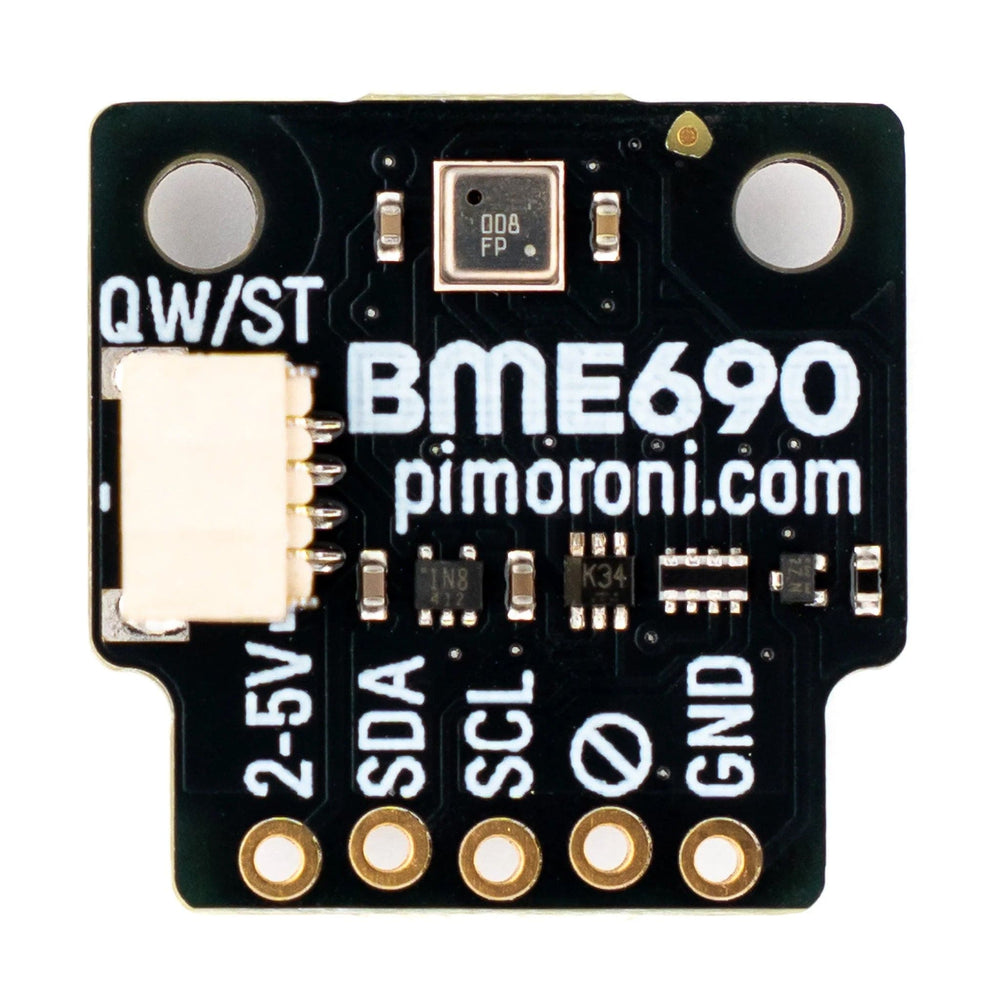 BME690 4-in-1 Air Quality Breakout (Gas, Temperature, Pressure, Humidity) by Pimoroni - The Pi Hut