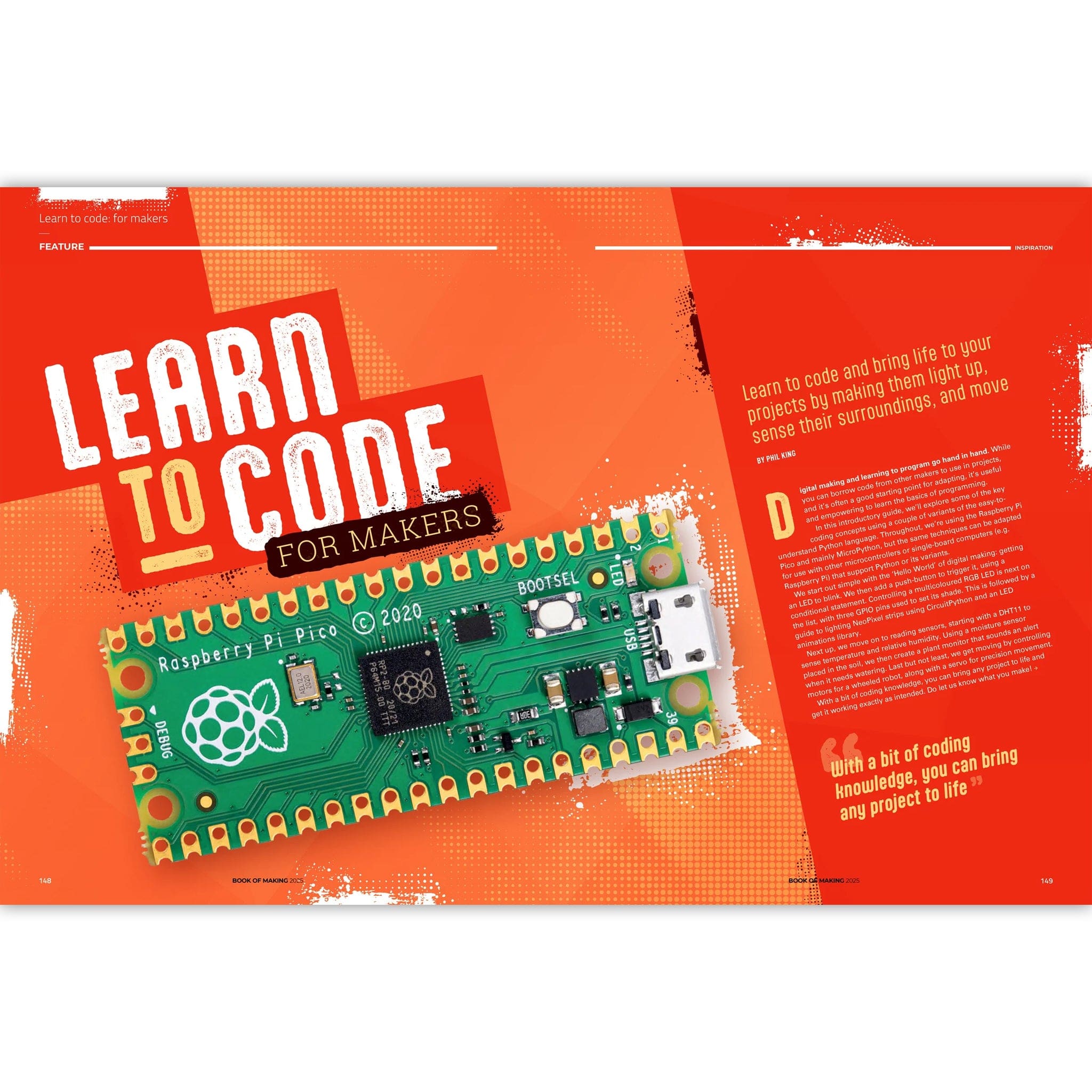 Book of Making 2025 by Raspberry Pi Press - The Pi Hut