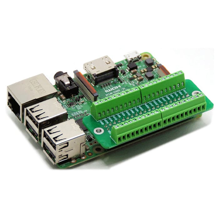 Breakout Card Type 1 - Screw Mount 26-18 AWG for Raspberry Pi - The Pi Hut