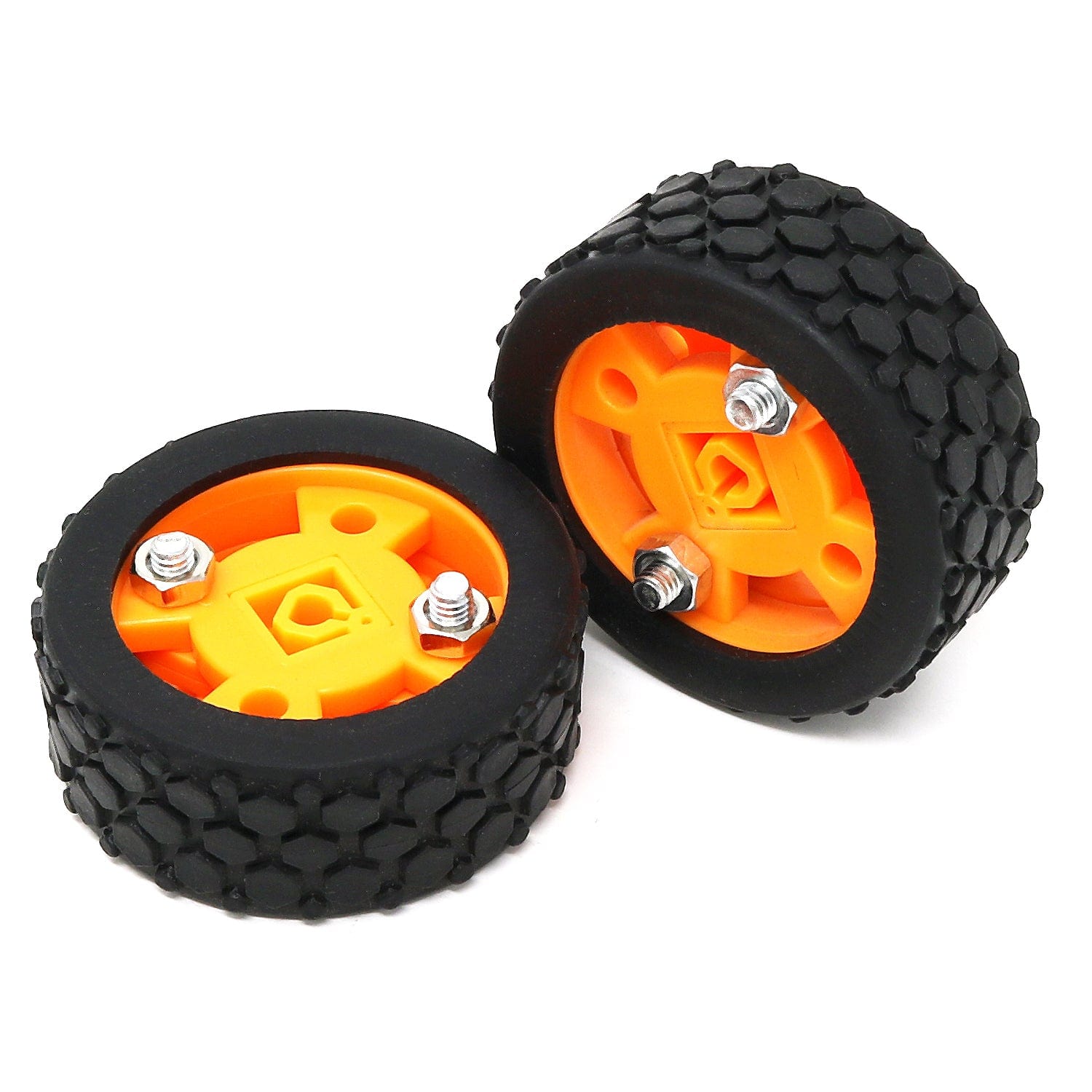 Buggy Wheels - 4mm D-Shaft by The Pi Hut - The Pi Hut