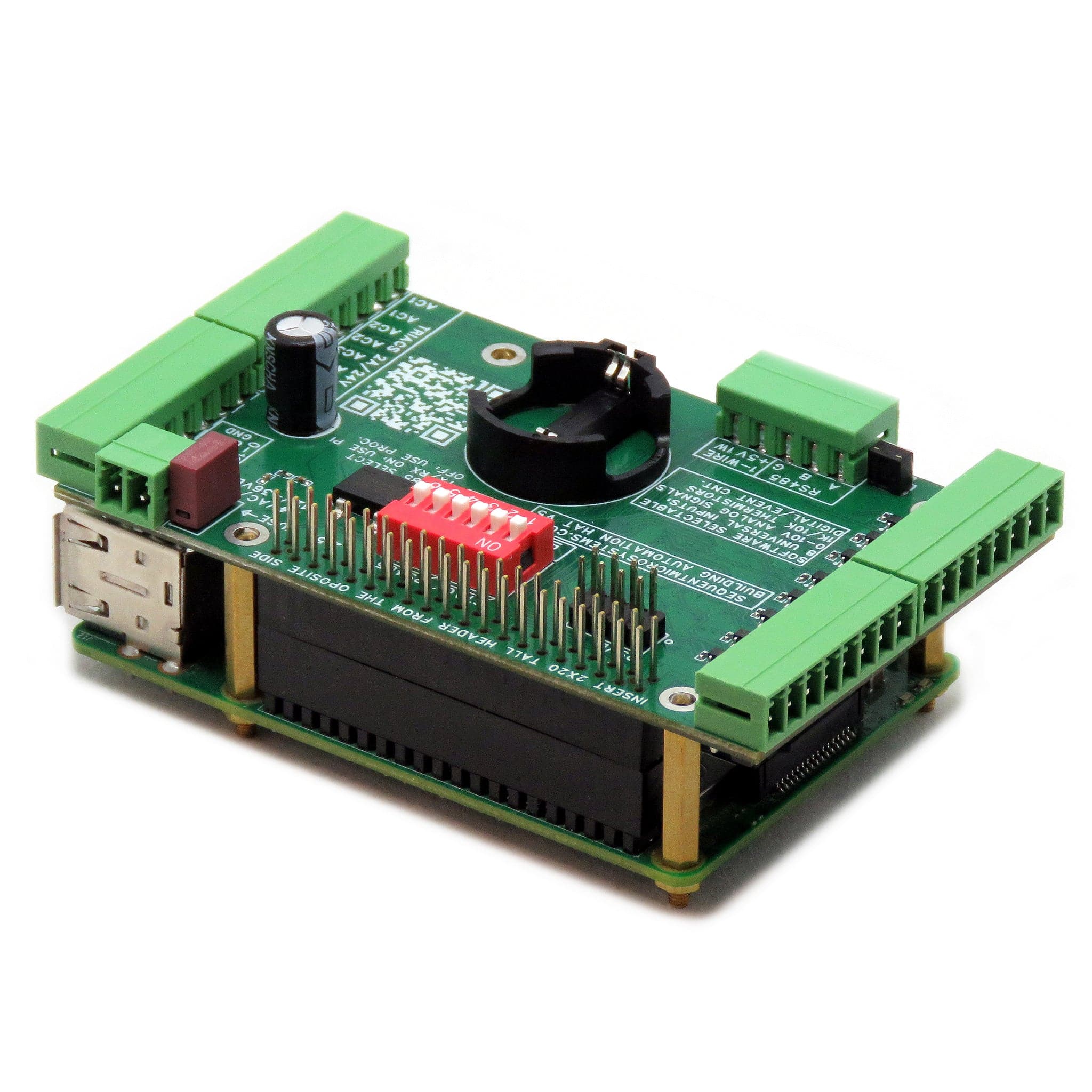 Building Automation 8-Layer Stackable HAT for Raspberry Pi (v5.0) by Sequent - The Pi Hut