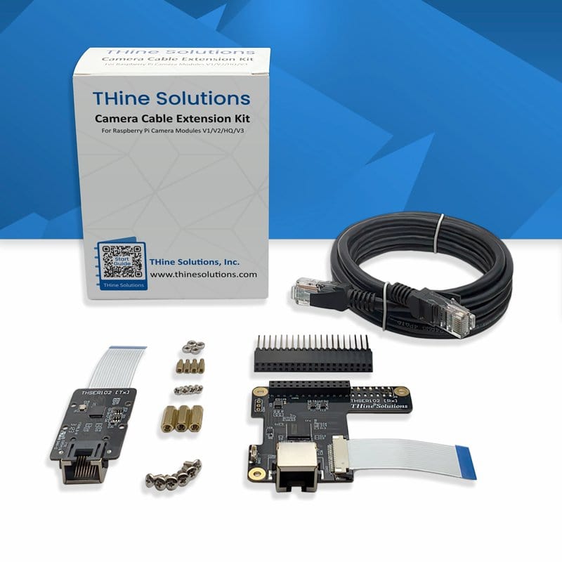 Cable Extension Kit for Raspberry Pi Camera Modules (V1/V2/V3/HQ) by THine Solutions - The Pi Hut