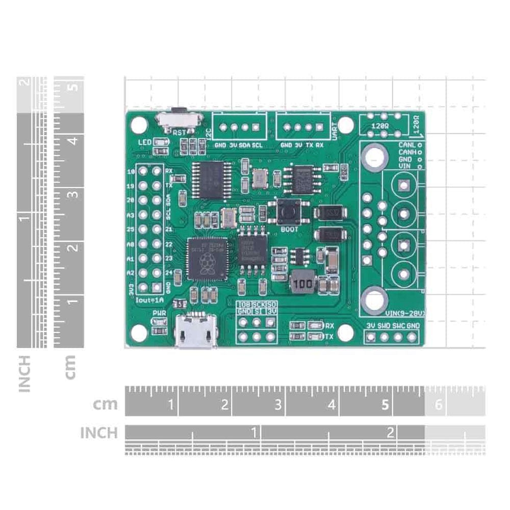 CANBed RP2040 - CAN-Bus Development Board by Seeed - The Pi Hut