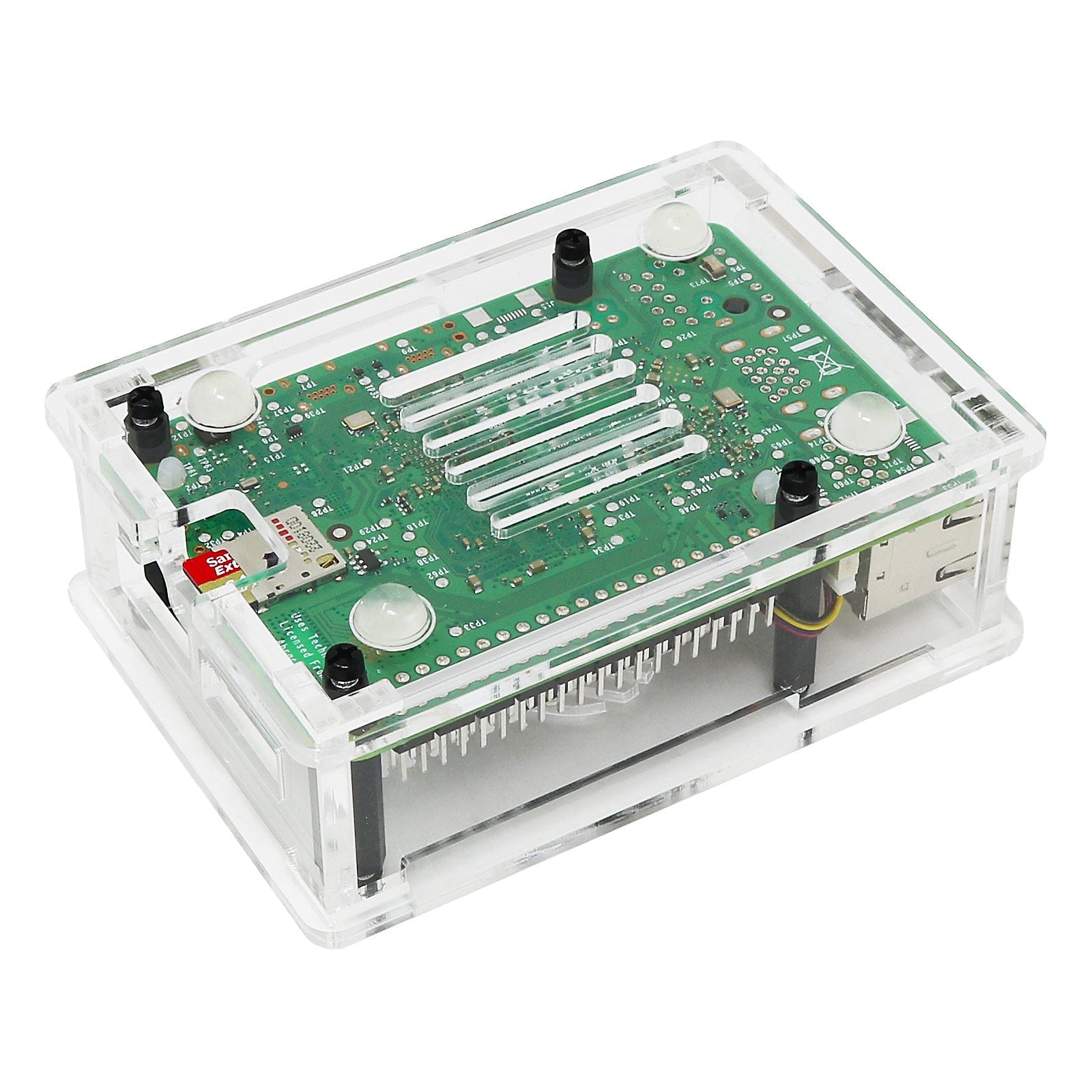 Case for Raspberry Pi 5 and Active Cooler by The Pi Hut - The Pi Hut