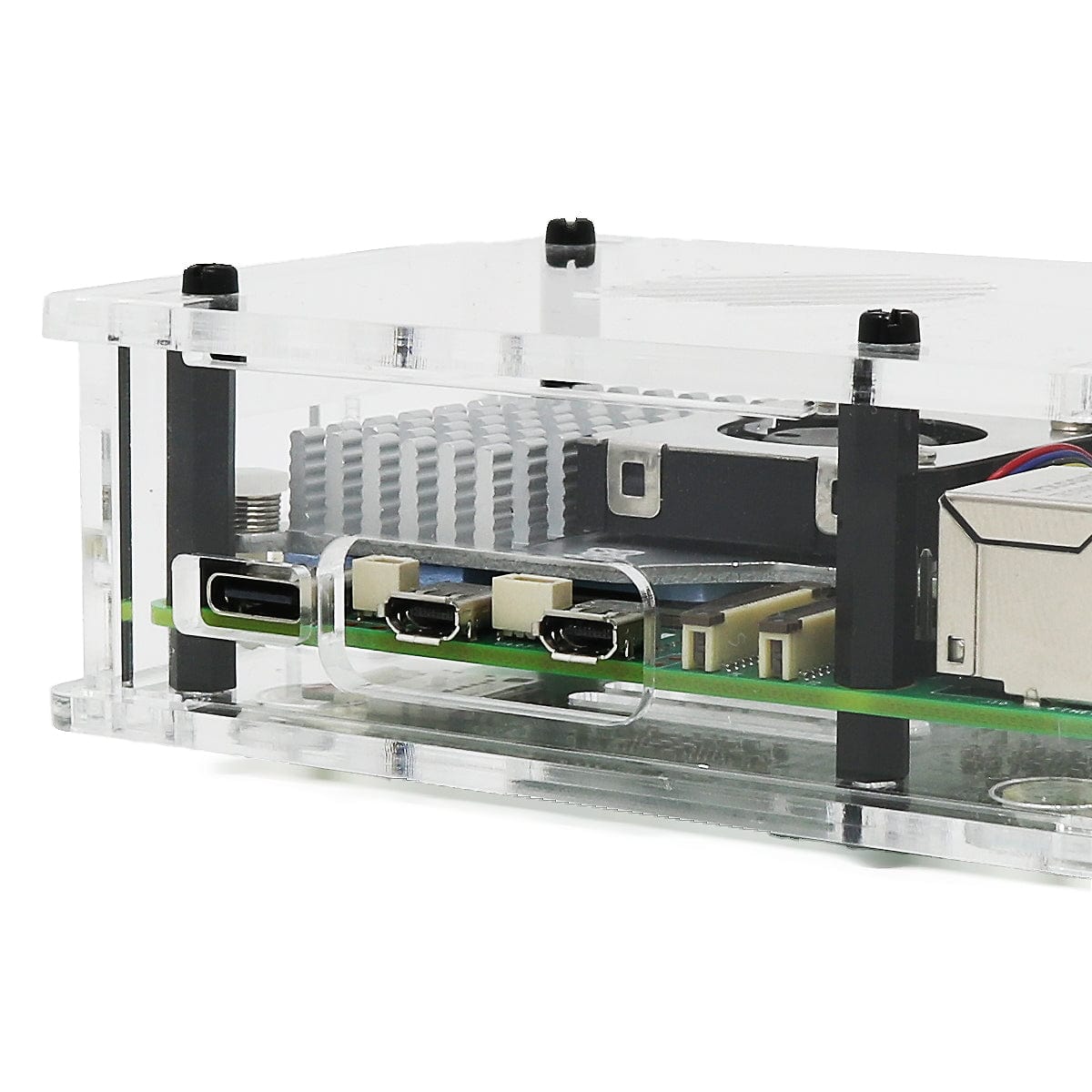 Case for Raspberry Pi 5 and Active Cooler by The Pi Hut - The Pi Hut