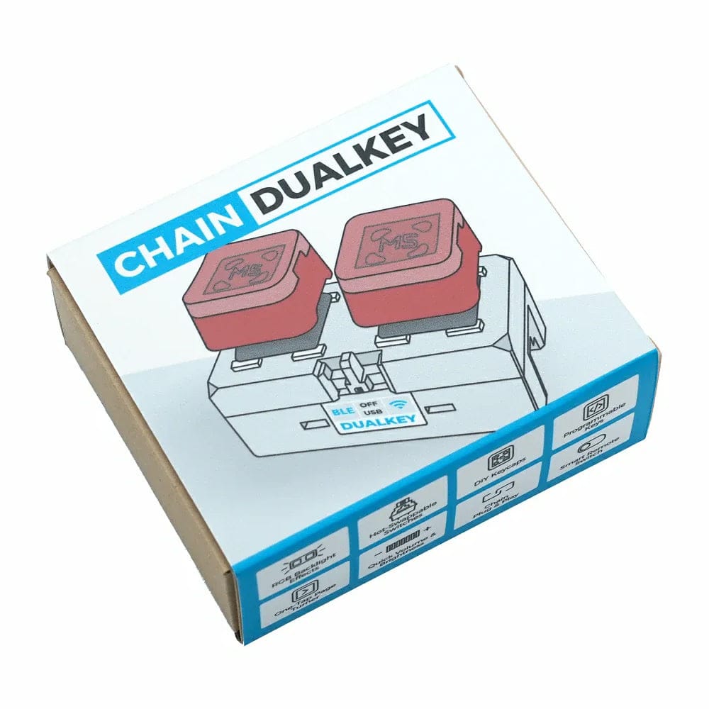 Chain Dual Key with ESP32-S3 by M5Stack - The Pi Hut