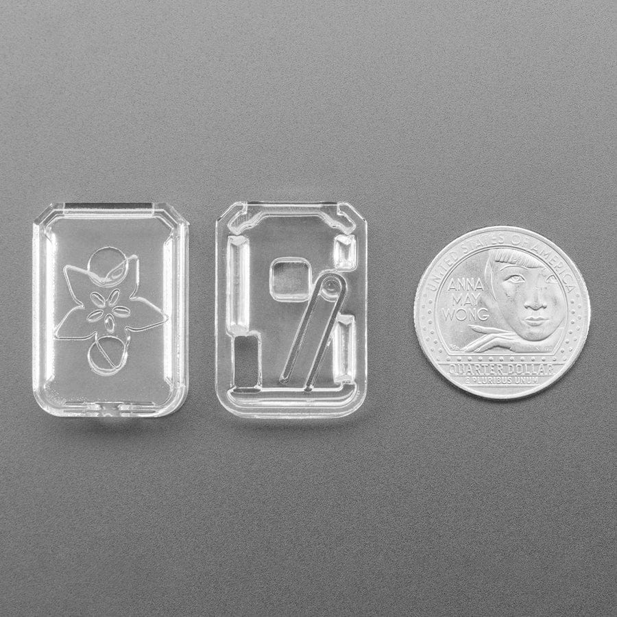 Clear Snap-on Enclosure for Adafruit TRRS Trinkey by Adafruit - The Pi Hut