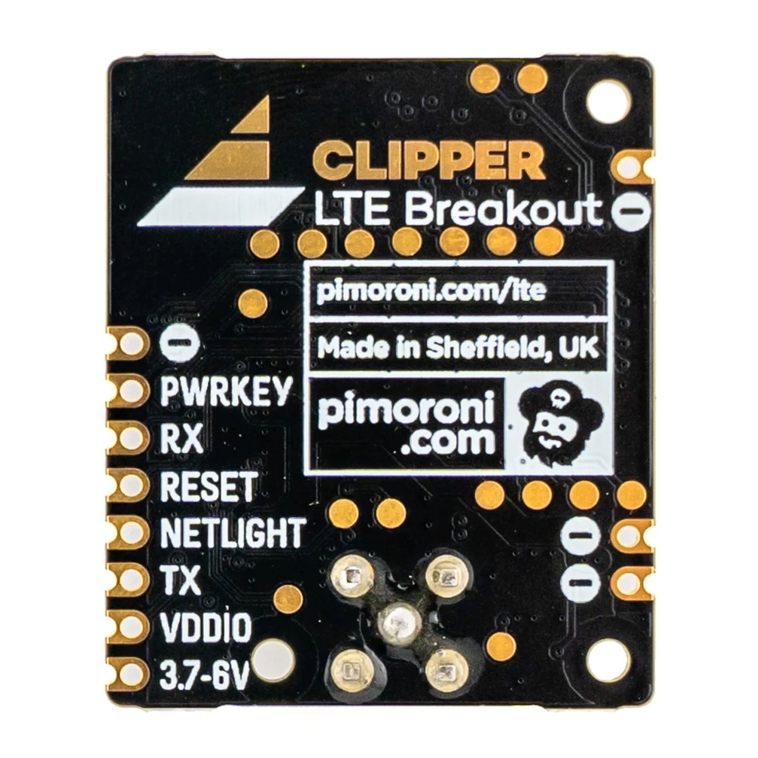 Clipper LTE 4G Breakout (SP/CE) by Pimoroni - The Pi Hut