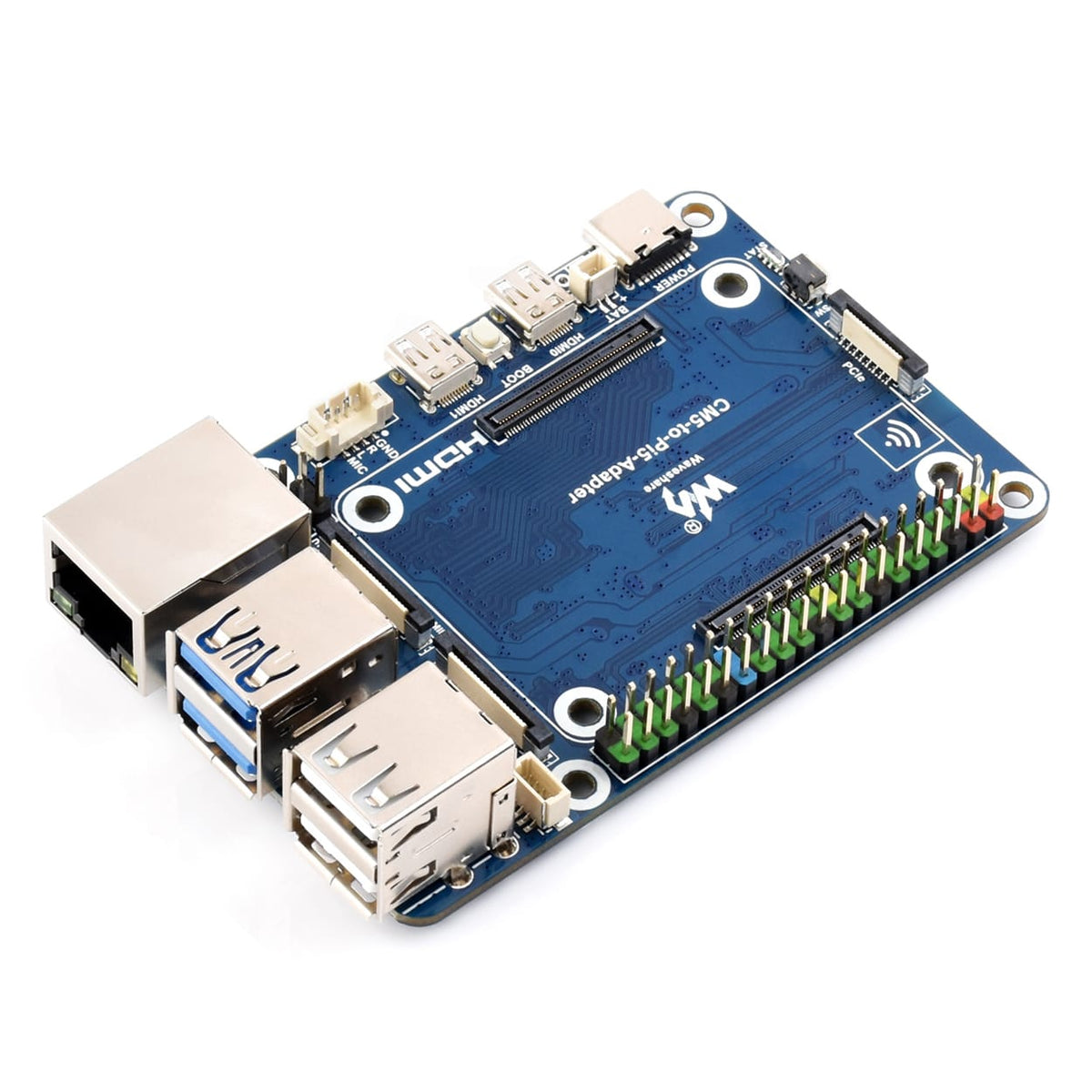 CM5 to Pi 5 Adapter by Waveshare - The Pi Hut