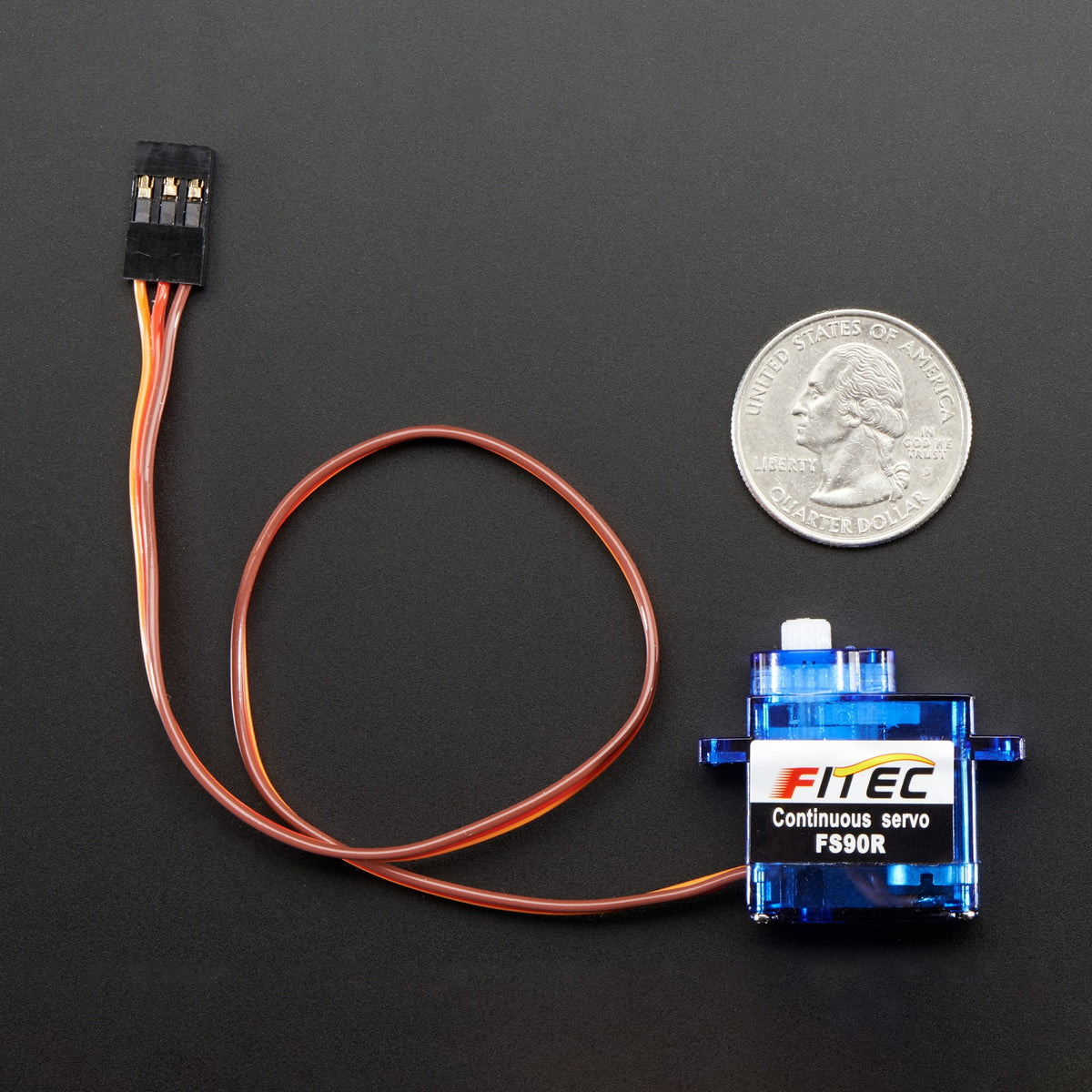 Continuous Rotation Micro Servo (FS90R) by Adafruit - The Pi Hut