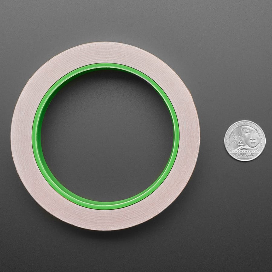 Copper Foil Tape with Conductive Adhesive - 25mm x 15 meter roll by Adafruit - The Pi Hut