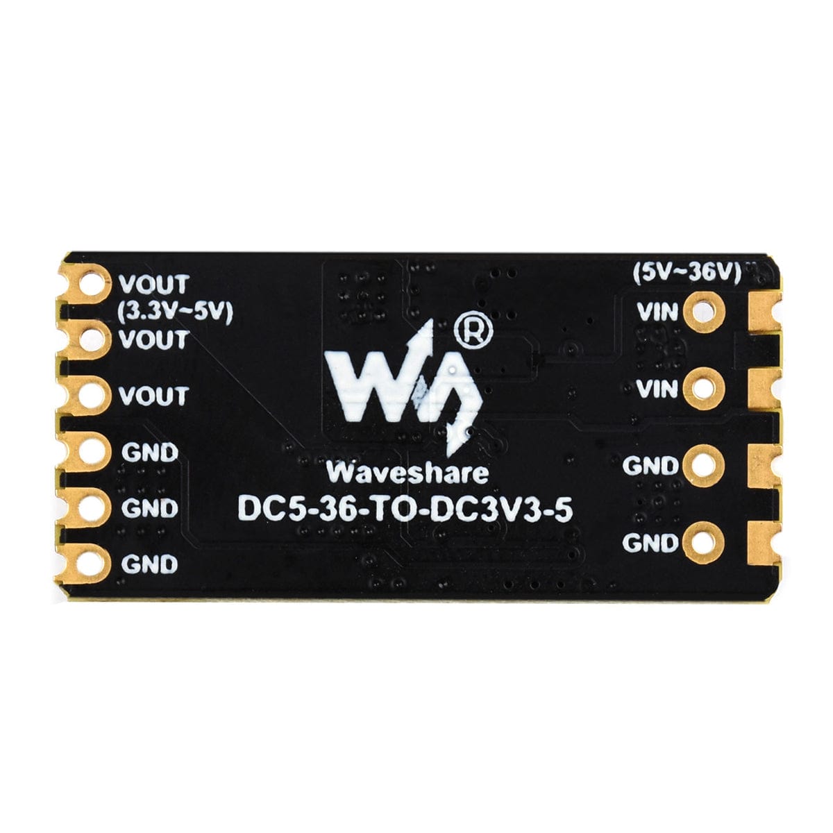 DC-DC Buck Mini Module 6-36V to 5V 4A by Waveshare - The Pi Hut