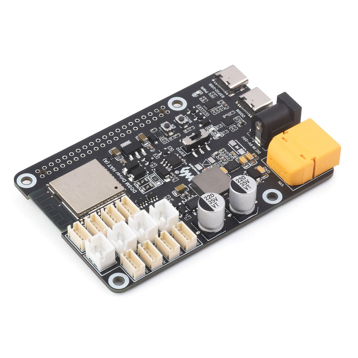 DDSM Hub Motor Driver Board for DDSM115 and DDSM210 by Waveshare - The Pi Hut