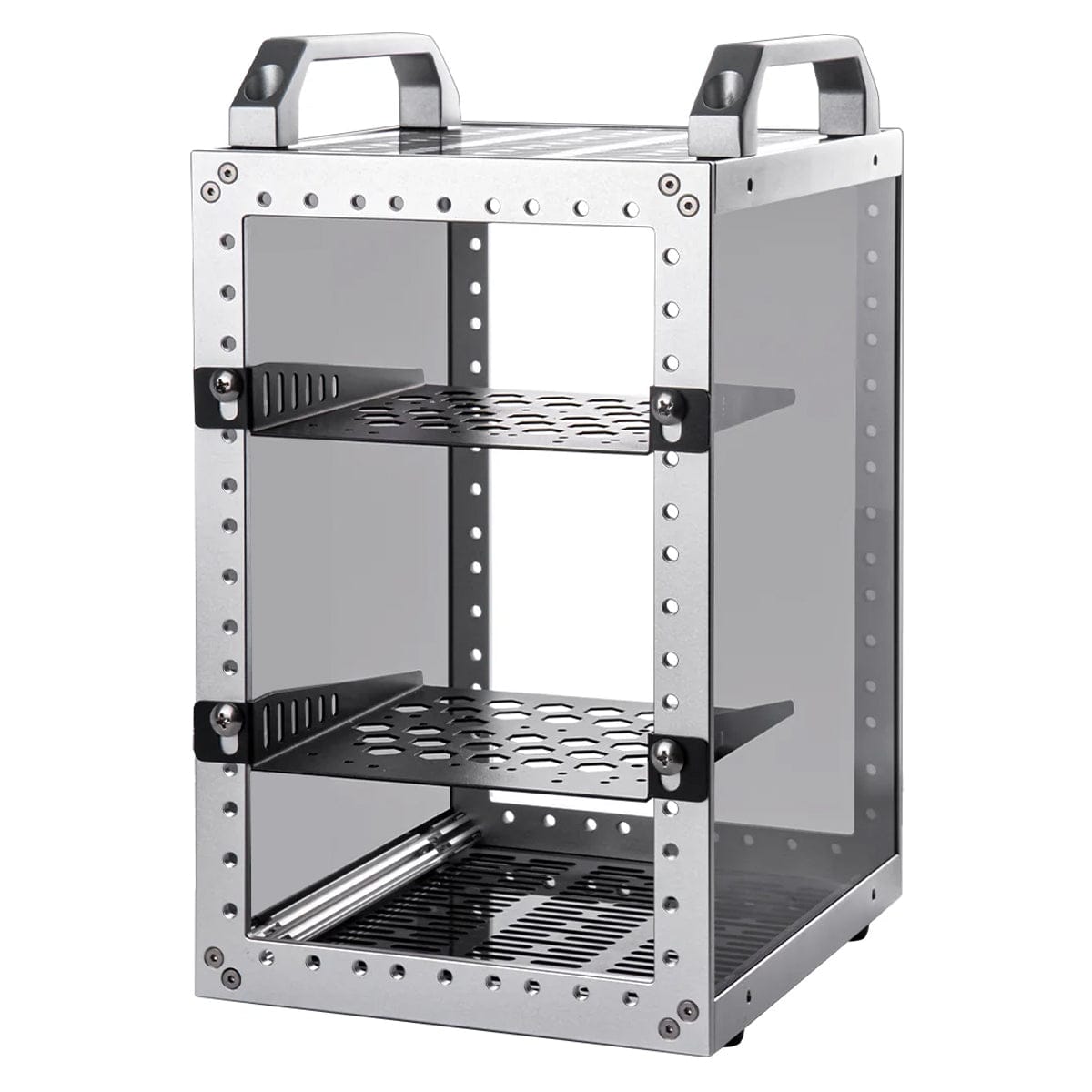 DeskPi RackMate TT - 7-10" 0.5-1U Micro Server Rack by DeskPi - The Pi Hut