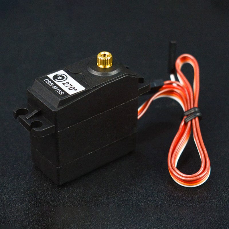 DF Metal 15KG Servo with Analogue Feedback 270° (DSS-M15S) by DFRobot - The Pi Hut
