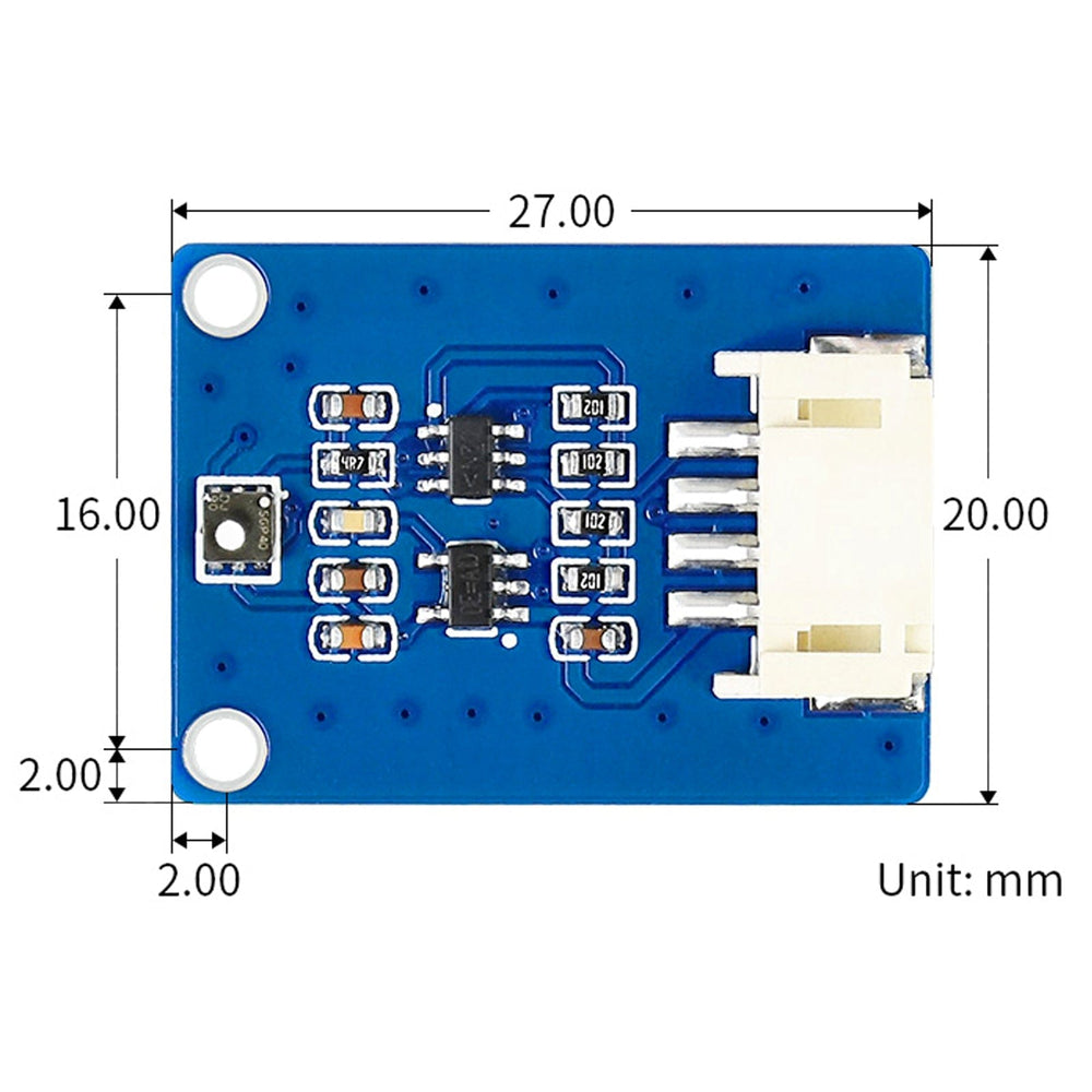 Digital SGP40 VOC (Volatile Organic Compounds) Gas Sensor by Waveshare - The Pi Hut